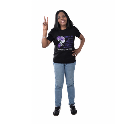 " SHE IS BLESSED" Women's Relaxed T-Shirt